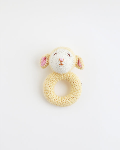 Lamb Ring Rattle