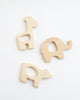 Wood Elephant Teether