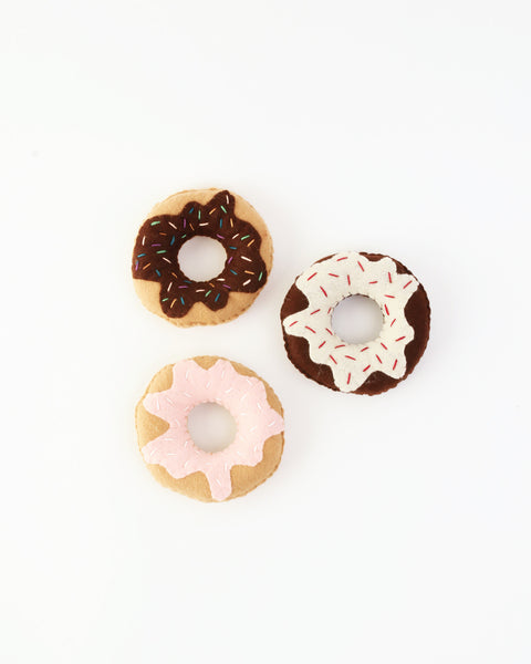 Felt Donuts with Icing