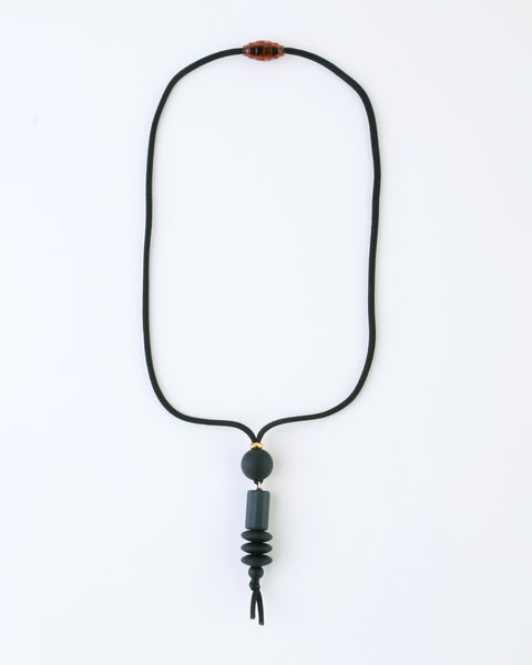 Keepsake Necklace — Charcoal