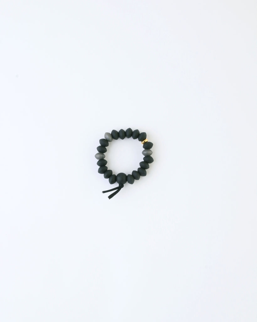 Teething Bracelet — Charcoal