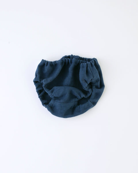 Linen Bloomer in Navy