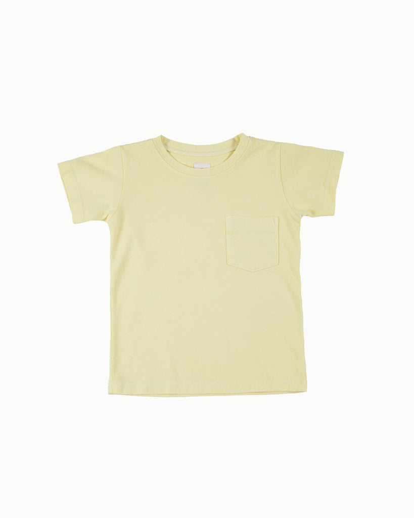 Cotton Tee in Sun Yellow