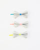 Glitter Bow Hair Pins