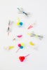 Glitter Bow Hair Pins
