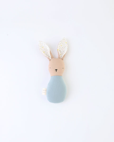 Bunny Rattle - Blue