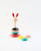 Modern Bunny Wood Stacking Toy