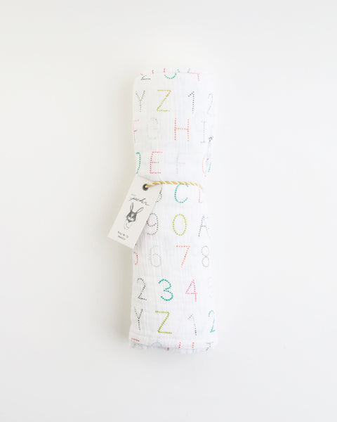 Alphabet Swaddle