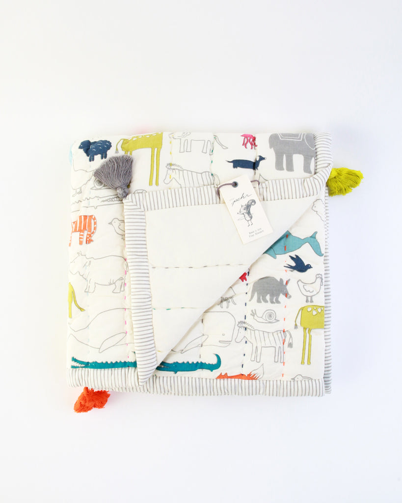 Noah's Ark Blanket