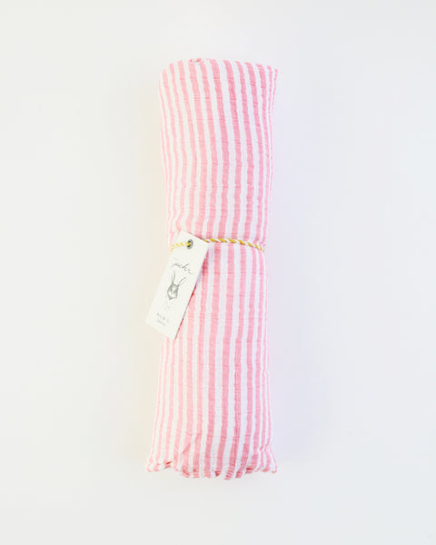 Pink Stripe Swaddle
