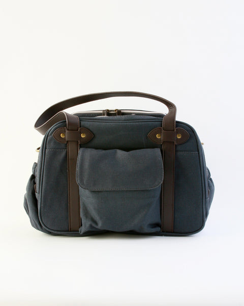 Charlie Diaper Bag in Slate