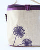 Small Cooler Bag - Purple Dandelion