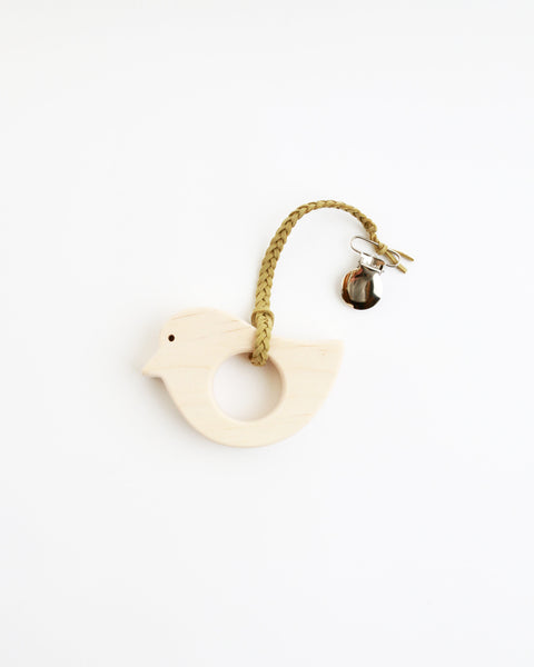 Wood Bird Teether