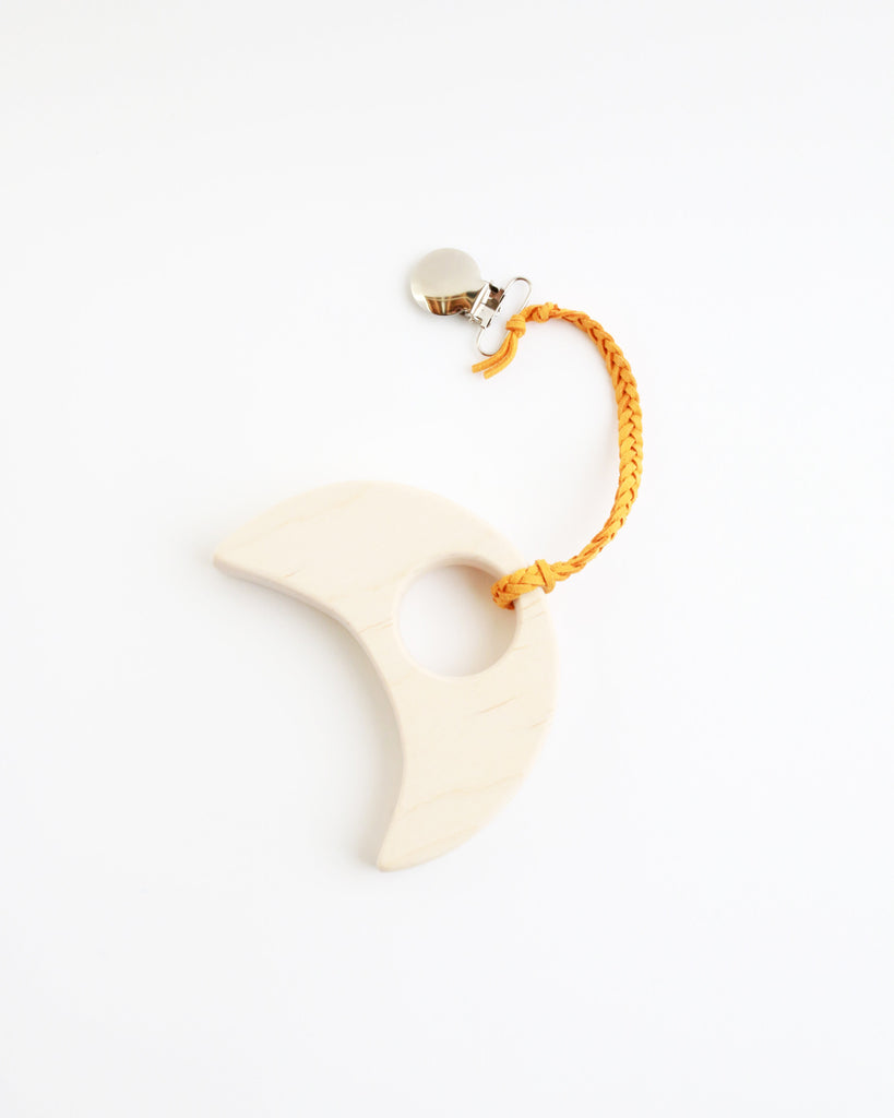 Wood Moon Teether