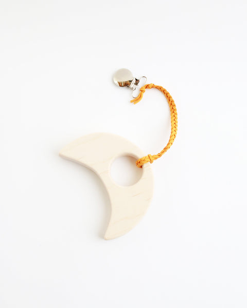 Wood Moon Teether