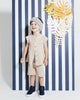 Vented Vest in Creme