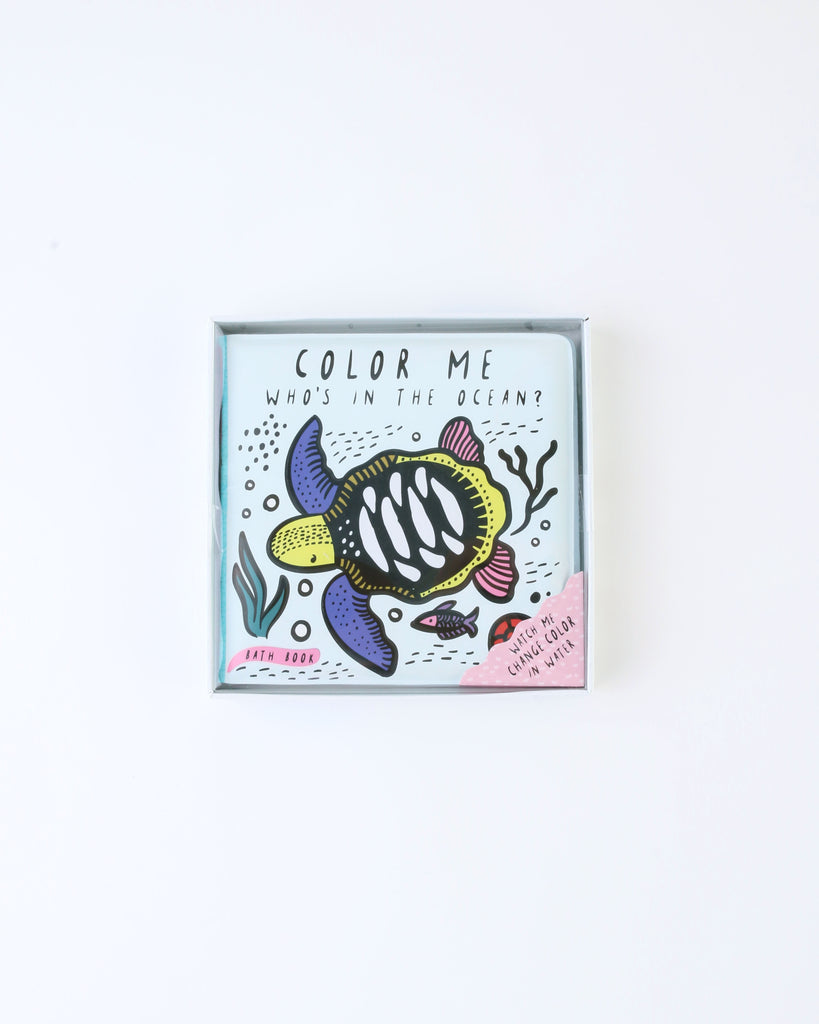 Color Me Bath Book: Who's In the Ocean?