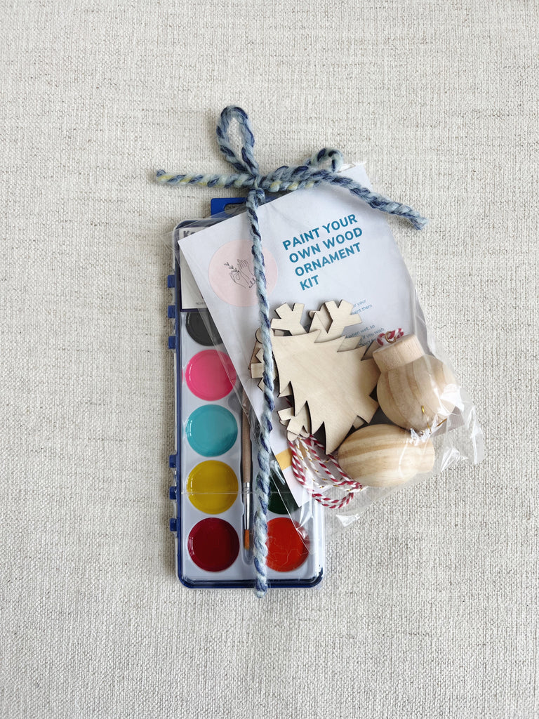 Paint Your Own Ornaments Kit