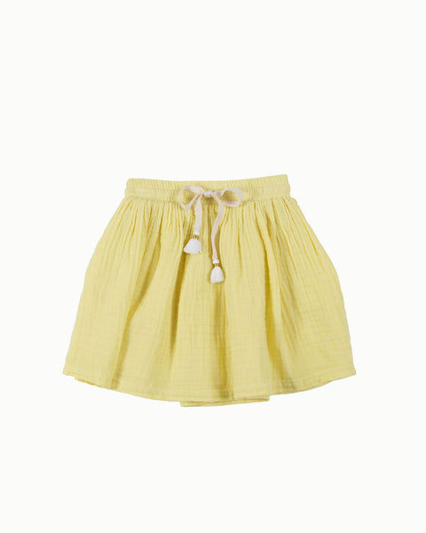 Tassel Skirt in Sun Yellow