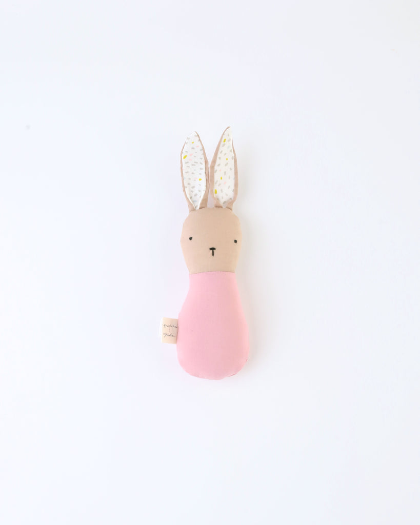 Bunny Rattle - Pink