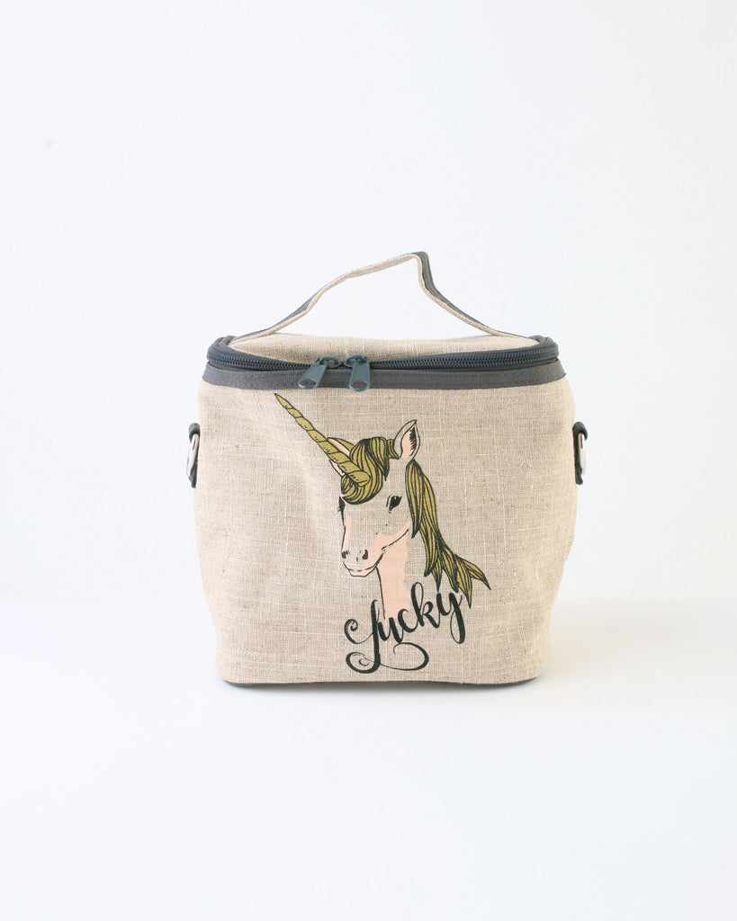 Small Cooler Bag —  Lucky Unicorn