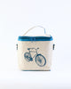 Small Cooler Bag - Blue Bicycle