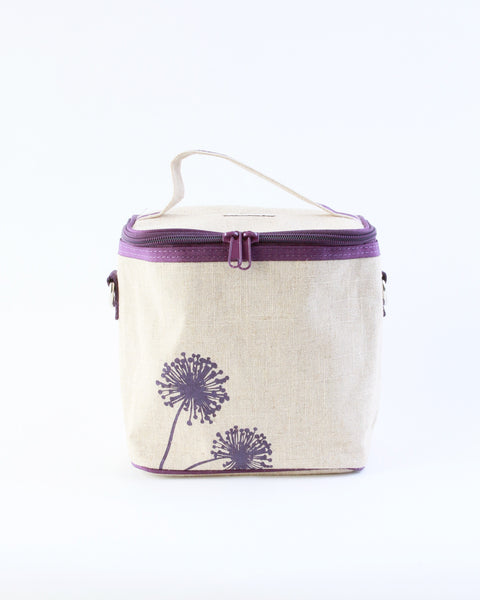 Small Cooler Bag - Purple Dandelion
