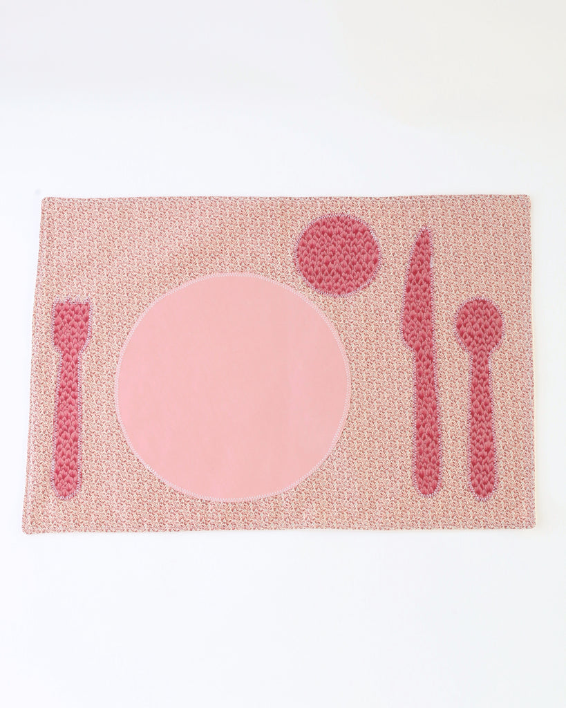 Children’s Placemat — Pink Floral